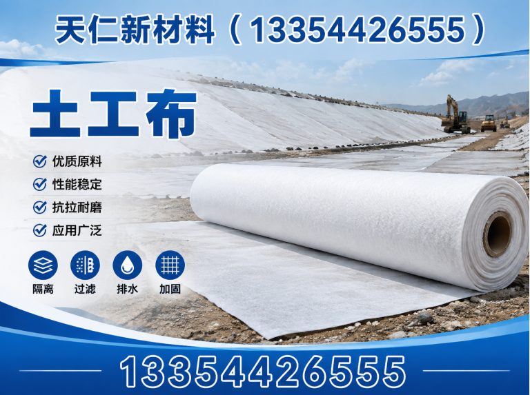 夏津县水利防渗材料展示图